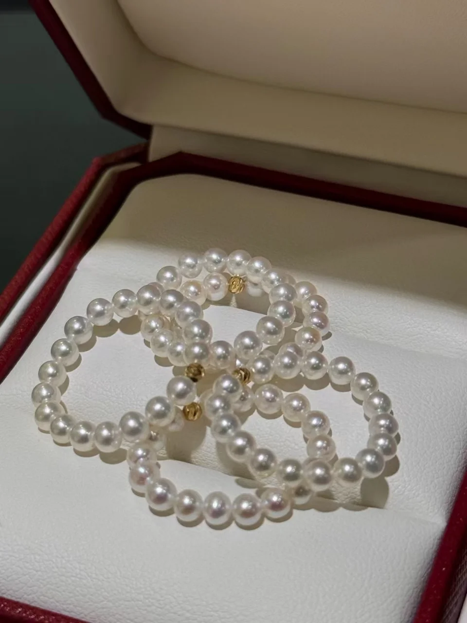 

925 Sterling Silver Stackable Flexible Ring 3-4mm Lustrous Natural Freshwater Flawless Pearl Finger Bands Akoya Women Jewelry