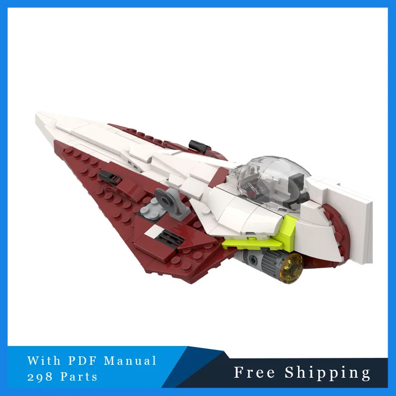 ชุดตัวต่อ Star Battle Series 298 ชิ้น โมเดลยานรบอวกาศสุดเท่ ประกอบเองได้ ของเล่นตัวต่อสร้างสรรค์ MOC ของขวัญวันหยุดสำหรับเด็ก