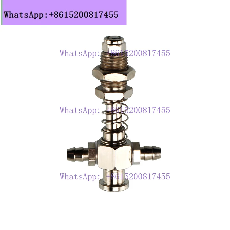 10PCS Industrial manipulator vacuum fittings, large head side pass M10/M12 series, suction cup seat bracket