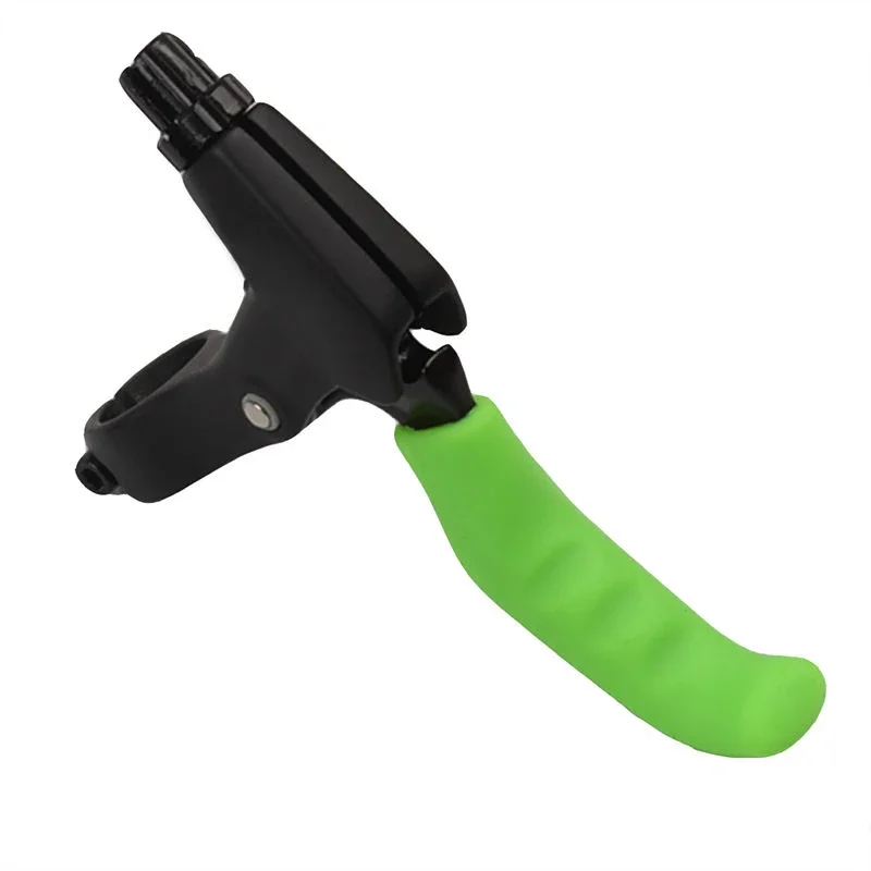 Soft Handlebar Grips Cover Black Bike Brake Grip Silicone Anti-Slip Bike Brake Lever Covers For Mountain Bike Fixed Gear Folding