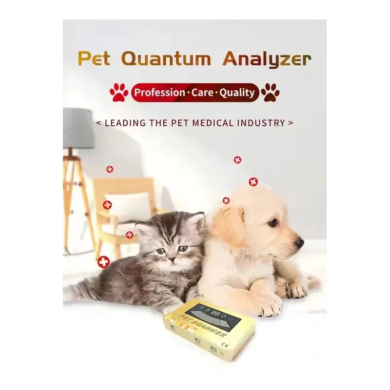 Animal quantum with multi-languageversion quantum magnetic body healthanalyzer for dogs