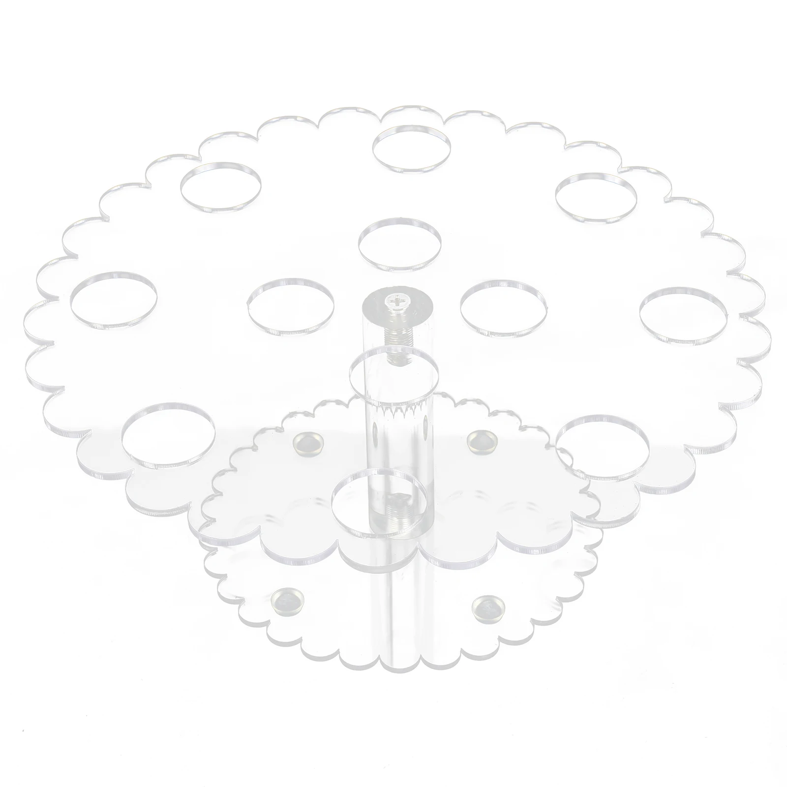 

Ice Cream Holders Acrylic Display Rack Ice Cream Cone Holder for Sushi Charcuterie Parties Cafes Restaurants Cake St