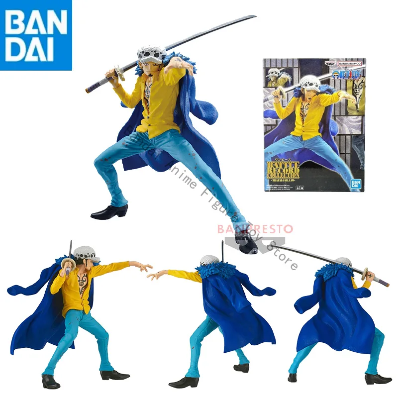 

in stock Original Genuine BANDAI NAMCO BANPRESTO ONE PIECE BATTLE RECORD COLLECTION TRAFALGAR.LAW PVC 16cm Figure model toy gift