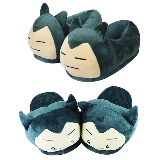Pokemon Slippers Adults Adult Snorlax Slippers Plush Stuffed Slippers 28cm Pokemon Aliexpress