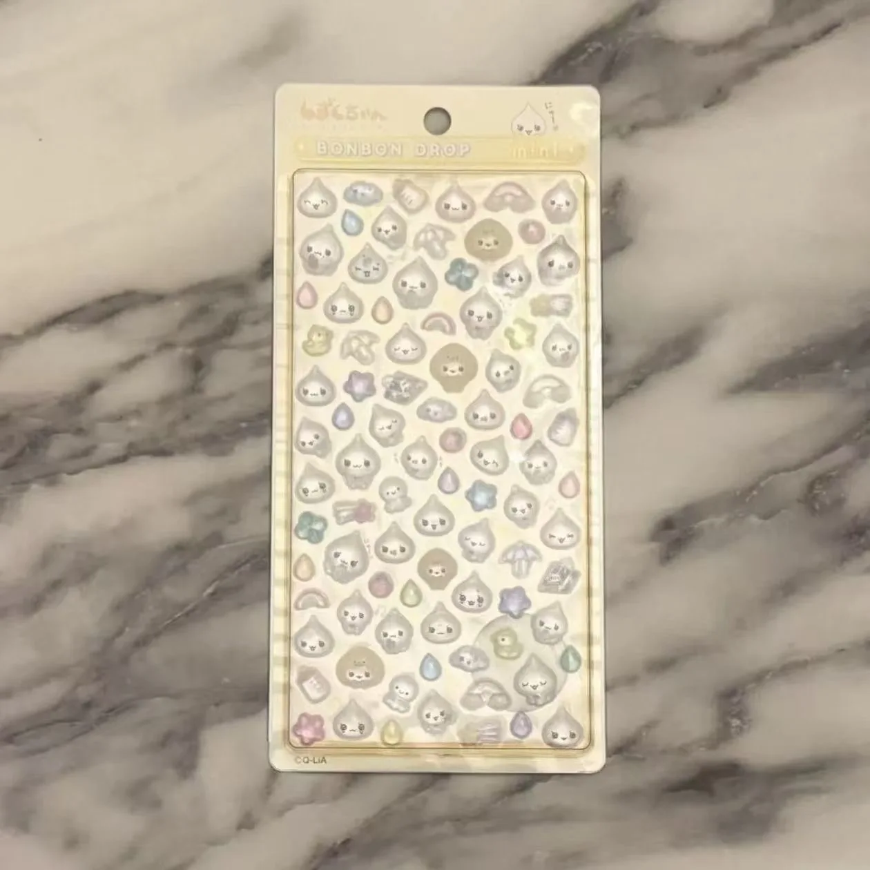 2026 Kleine Wassertropfen-Sauce Mini Dreidimensionale Aufkleber Geprägte 3D-Cartoon-Sticker Dekorative Solide Wasserfeste Aufkleber