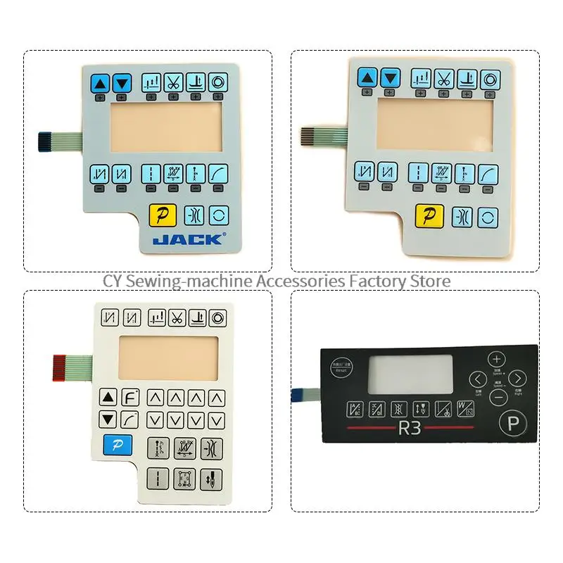 

JUKI POWERMAX QIXING Operation Panel Sheet Board Membrane BRUCE HIKARI HULONG JACK A3 A4 A5 C4 MAQI Keypad Switch Paper Sticker