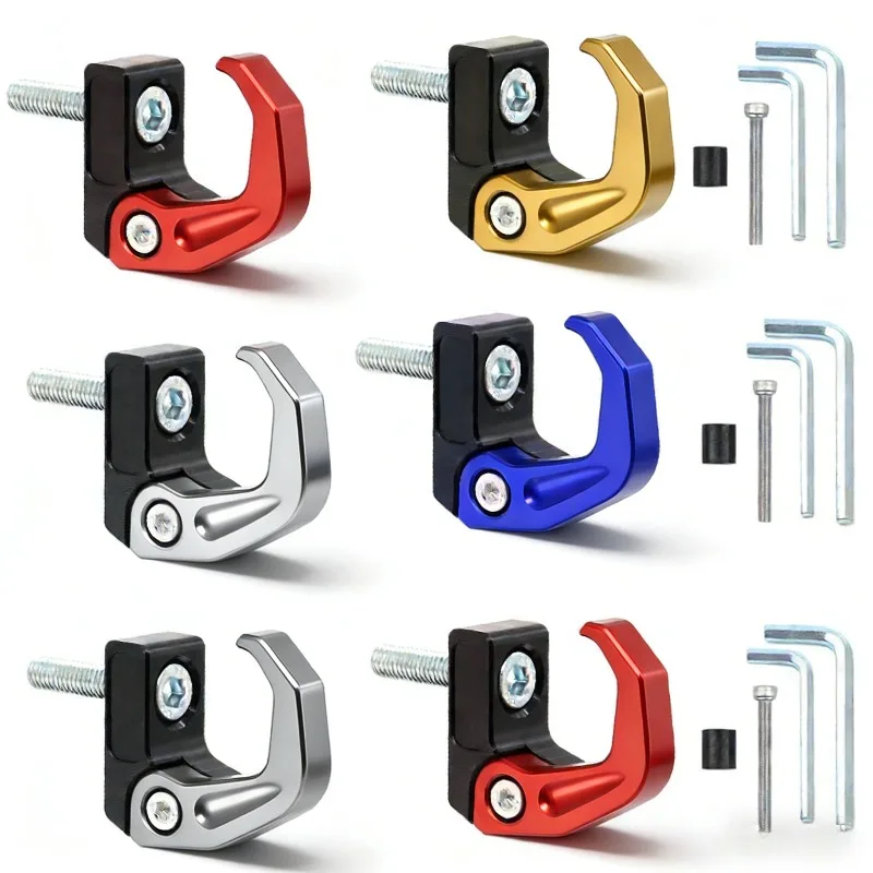 

Aluminum Alloy Foldable Hook For Handlebar Hook Helmet Holder Luggage Storage Motorcycle Modified Accessories