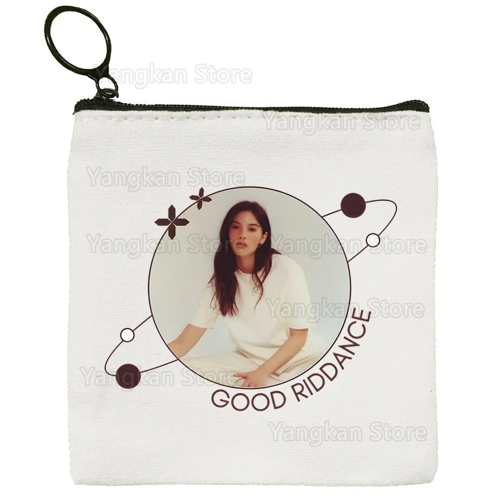 กระเป๋าใส่เหรียญผ้าแคนวาสสีพื้นน่ารักของเกรซี่ แอบรัมส์ กระเป๋าใส่กุญแจแบบมีซิป ดีไซน์ใหม่ สดใส ใช้เป็นกระเป๋าของขวัญได้