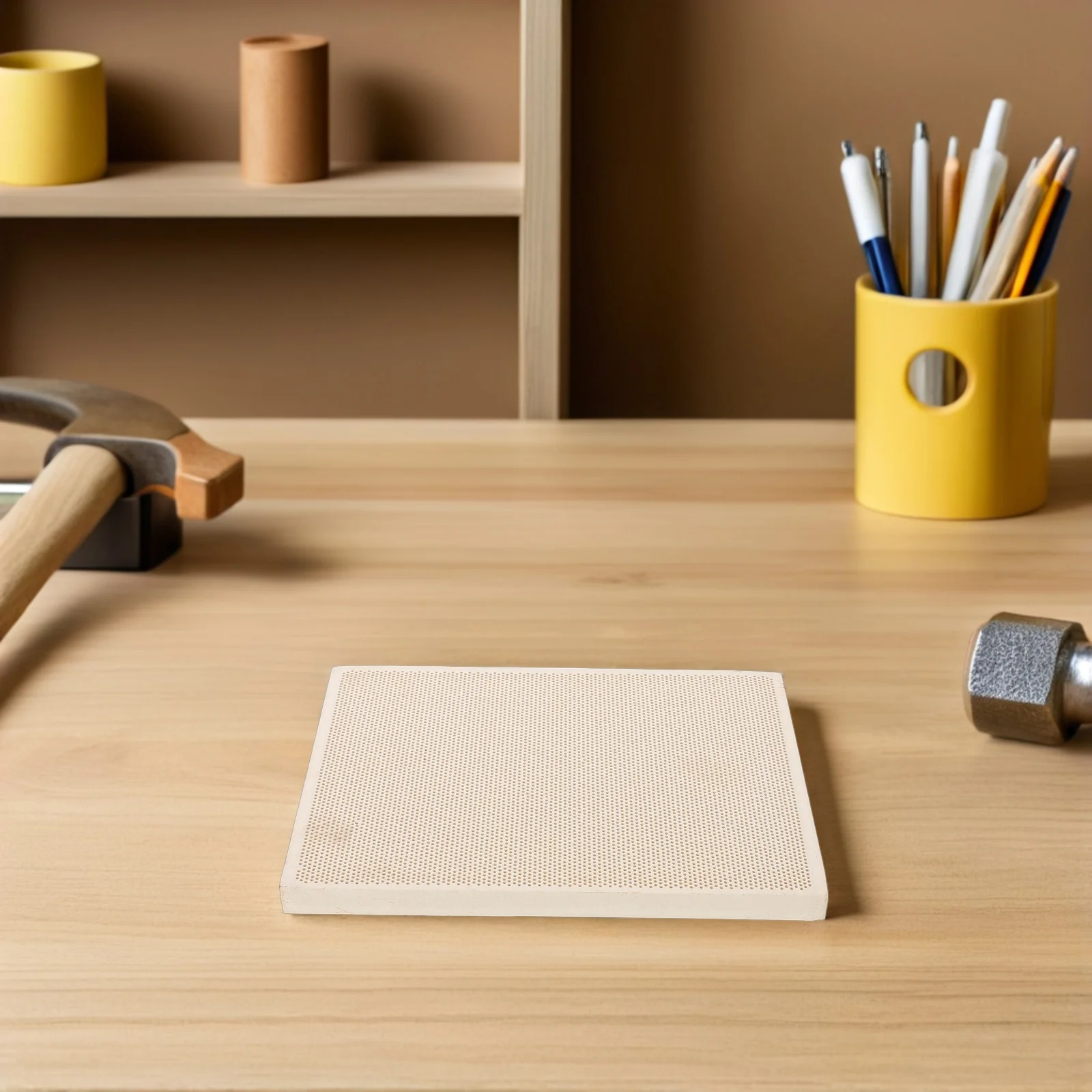 الكوارتز العسل لحام الطوب مقاومة للحرارة لحام حصيرة أدوات صب المجوهرات مجلس لوحة لحام مقاومة للحريق #5