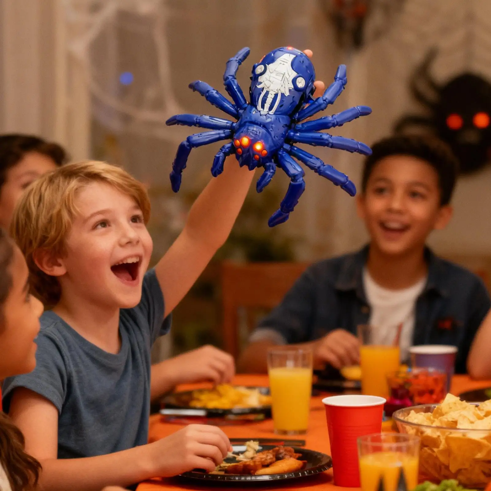 Nueva simulación RC araña Mini pared escalada RC coche Control remoto inalámbrico animales araña juguetes para niños coches acrobáticos regalo de Navidad