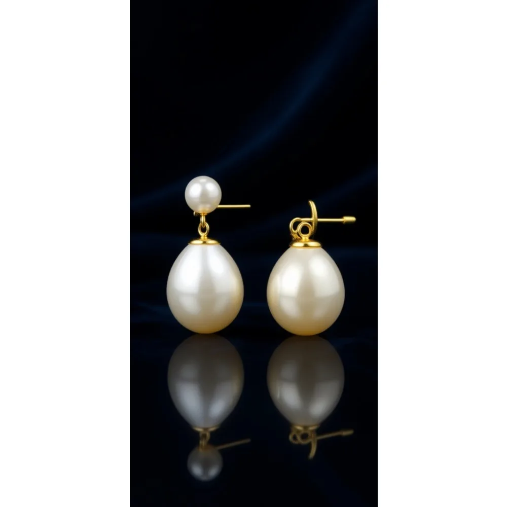 

Изящные длинные белые серьги-подвески с барочными жемчужинами для женщин, свадебные украшения