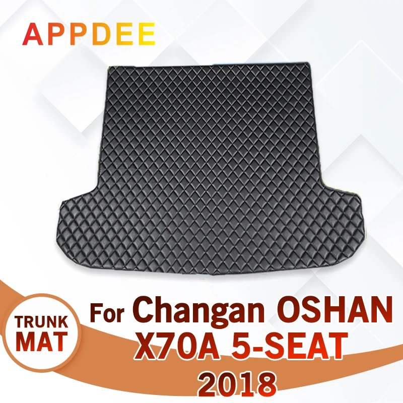 

Car Trunk Mat For Auchan OSHAN X70A 5-Seat 2018 Custom Car Accessories Auto Interior Decoration