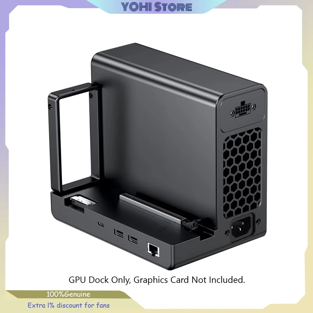 For GPD G2 Thunderbolt 5 GPU Dock MCIO+USB4 256Gbps Full‑Symmetric Bandwidth Lossless Transmission for Valorant CS2 Overwatch