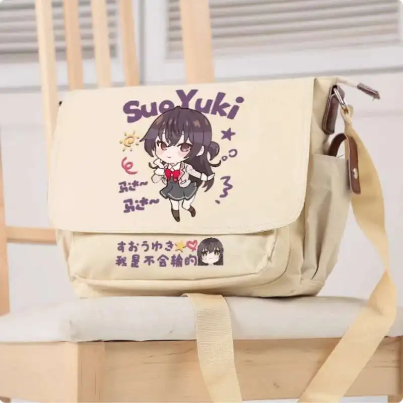 

Alya Sometimes Hides Her Feelings In Russian Casual Oxford Messenger Schoolbag Shoulder Bag Student Teenager Gift B1813 Anime