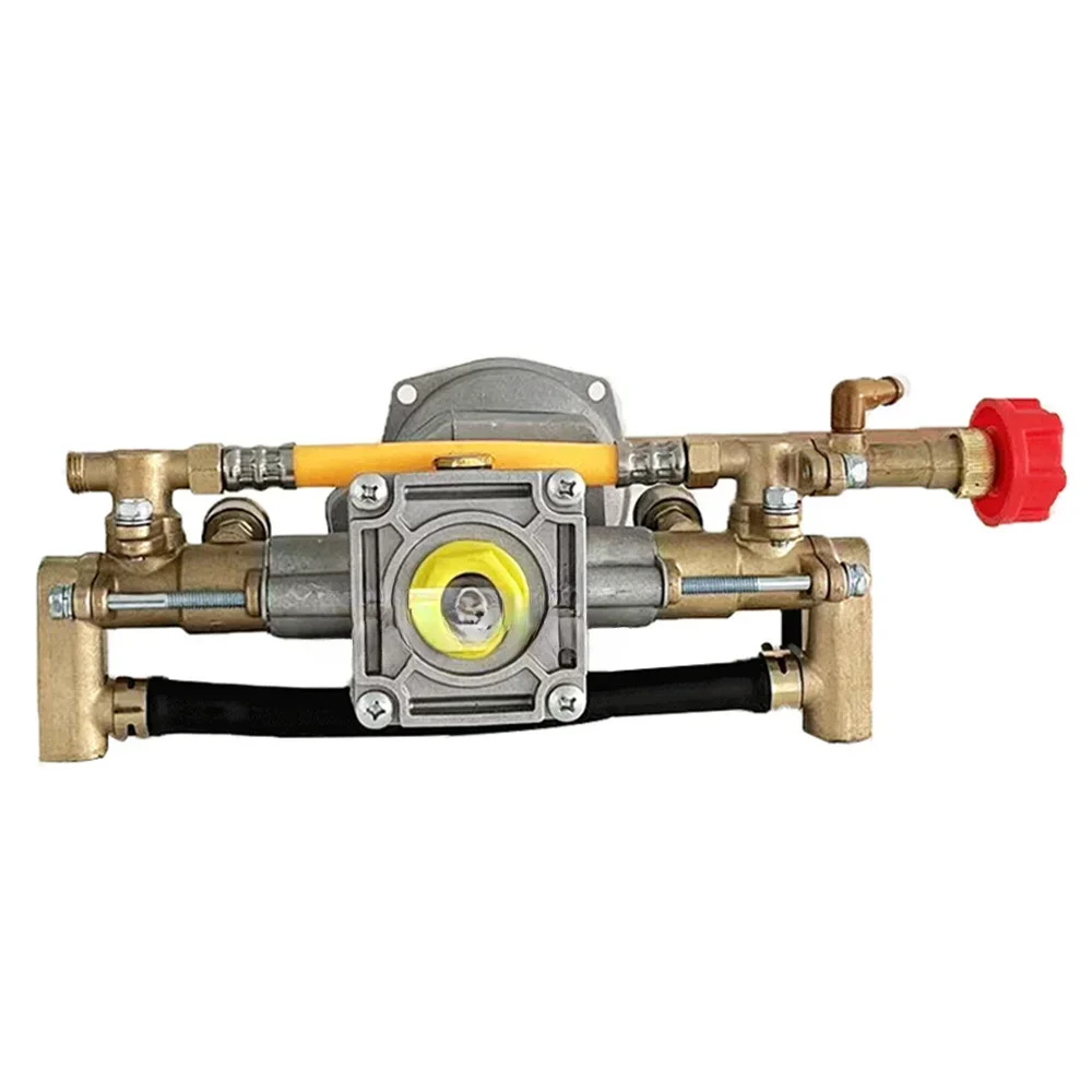 

safe FOR Four-stroke engine copper pump head Pesticide pump high pressure sprayer pump accessories 12L/min