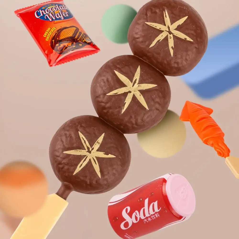 Creative Multi-set Mini Kitchen Pretend Play Cosplay Educational Cooking Early Education Multicolor Simulation Food Set Gift