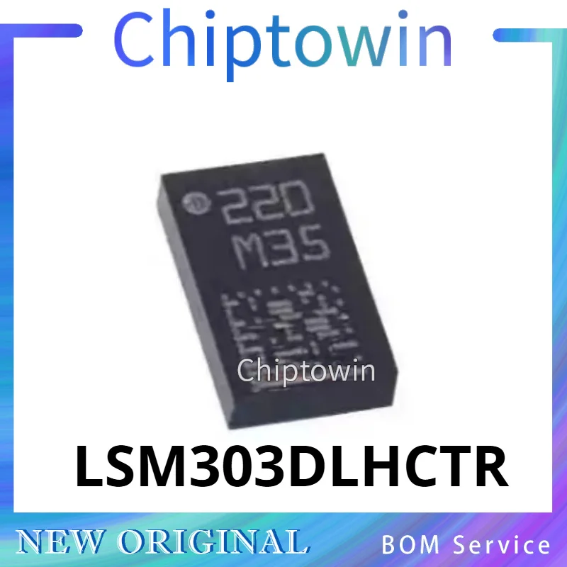 5/50/500 pcs LSM303DLHCTR LSM303DLHC M35 LGA-14 Motion Sensor W7