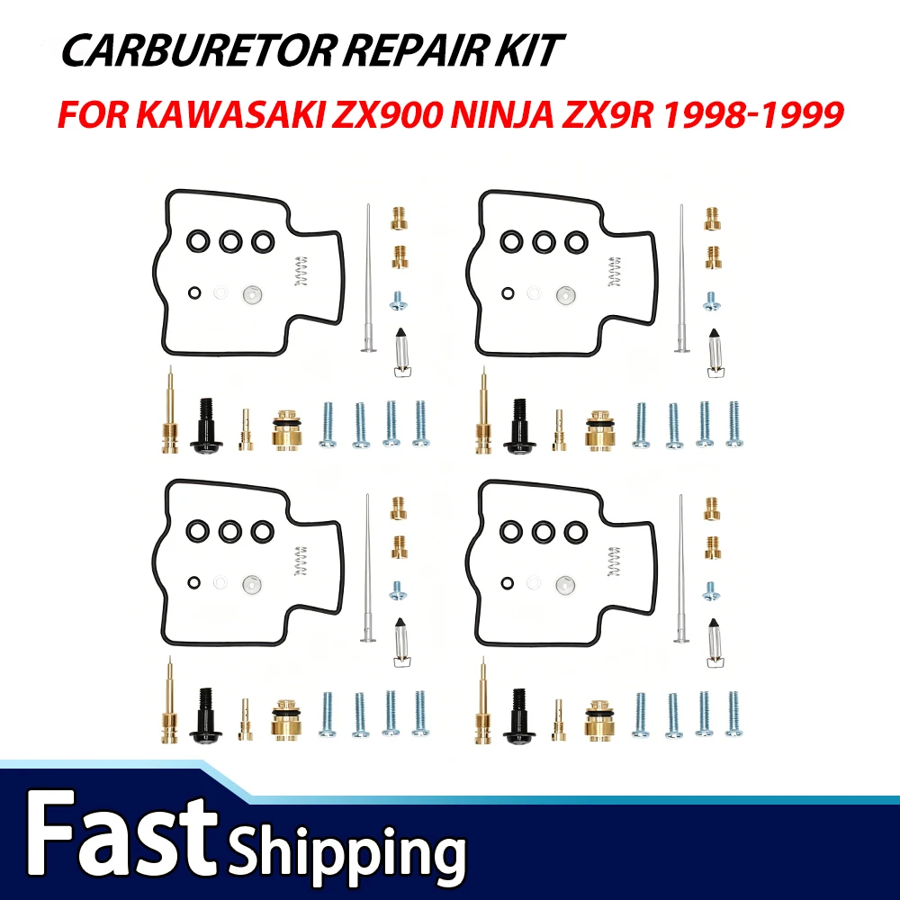 

For Kawasaki ZX900 ninja ZX9R 1998-1999 Motorcycle Carburetor carb Rebuild Repair Kit