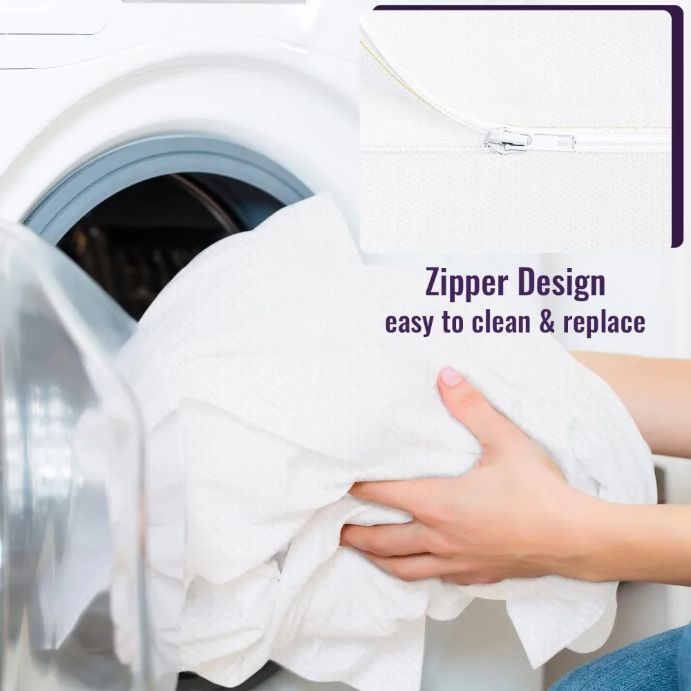 Kasur Busa Memori Medium Firm 5 Inci - Diperkaya Gel Pendingin Arang Bambu, Kasur Bersertifikasi CertiPUR-US untuk Kenyamanan