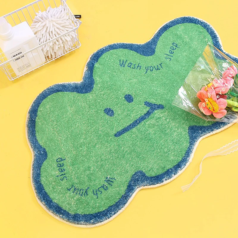 Cute Cartoon Wind Cloud Pattern Living Room Carpet Irregular Soft  Comfortable Bedroom Rug Home Decoration Sofa Coffee Table Mat