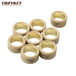 8pc Variator Racing Roller Weights 30x16mm 18g For Kymco MXU UXV MXU500 UXV500 MXU700 UXV700 22121-LDB5-305 ATV Engine Parts