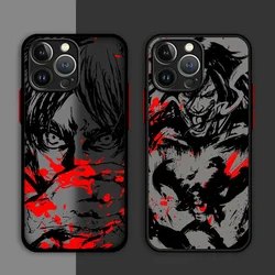 Attack On Titan Phone Case For Apple iPhone 11 12 13 14 15 16 Pro Max Mini Plus 7 8 XR X XS SE Matte Phone Cover Eren
