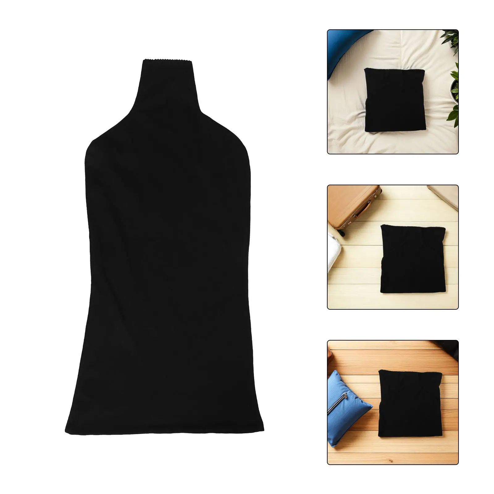 

Чехол для манекена из мягкой эластичной ткани, черный, для мужского торса, для демонстрации одежды в розничных магазинах, многоразовый