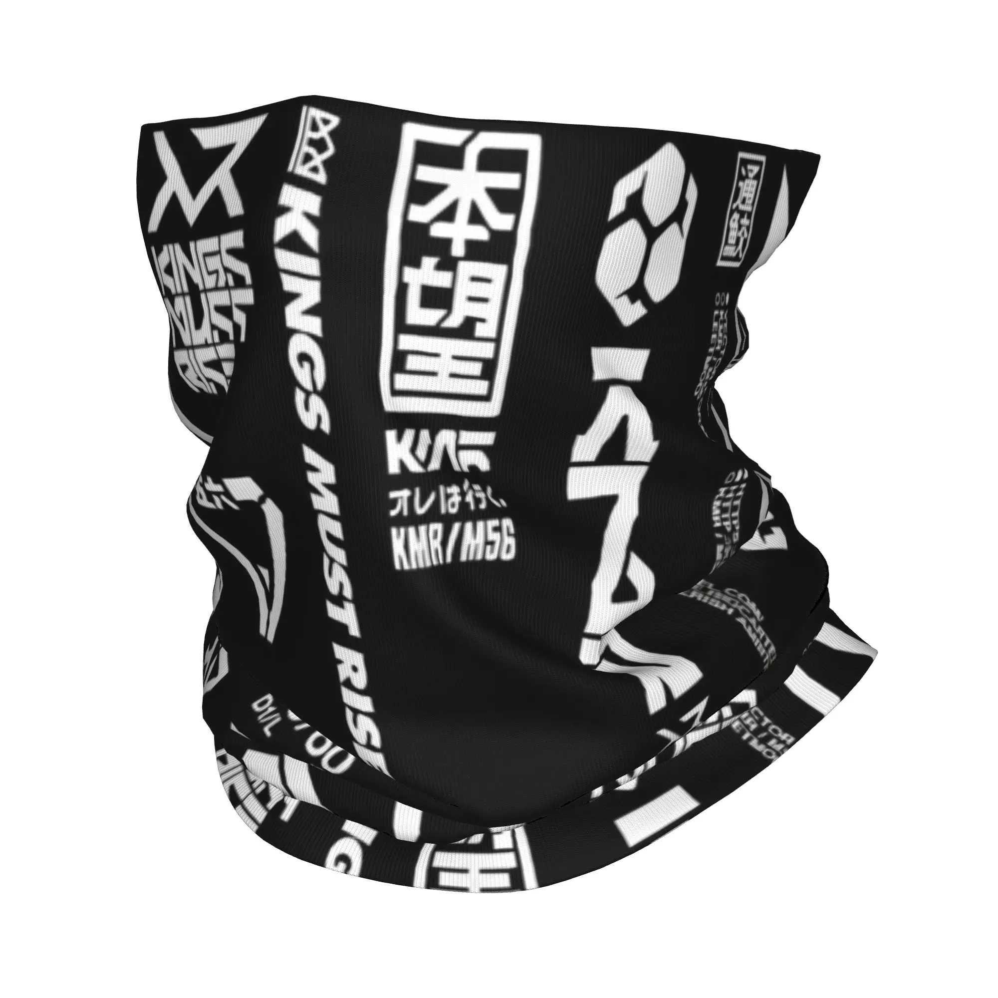 

Custom Cyberpunk Future Technology Bandana Neck Warmer Men Women Winter Ski Hiking Scarf Gaiter Face Cover