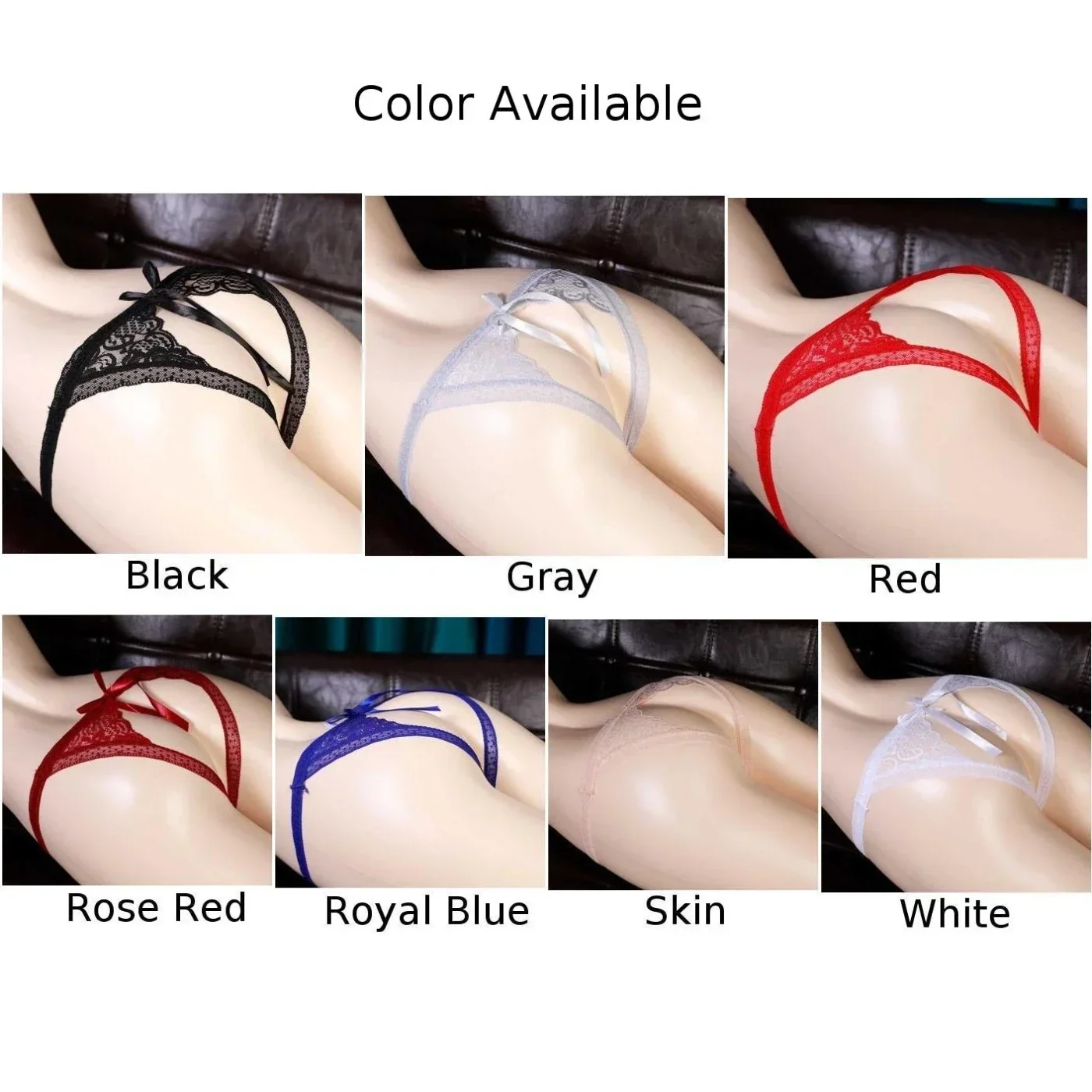 Sissy Pouch Panties Mens Lace Bikini Briefs G-String Thongs Underpants Knickers Gay Lingerie See-Through Breathable Underwear 