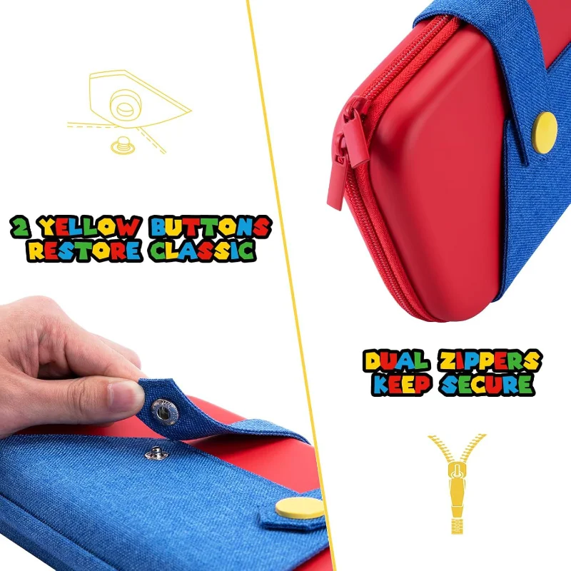 حقيبة تخزين وحدة التحكم في الألعاب من سوبر ماريو بروس، حقيبة تخزين وحدة التحكم في الألعاب على طراز ماريو سويتش 2