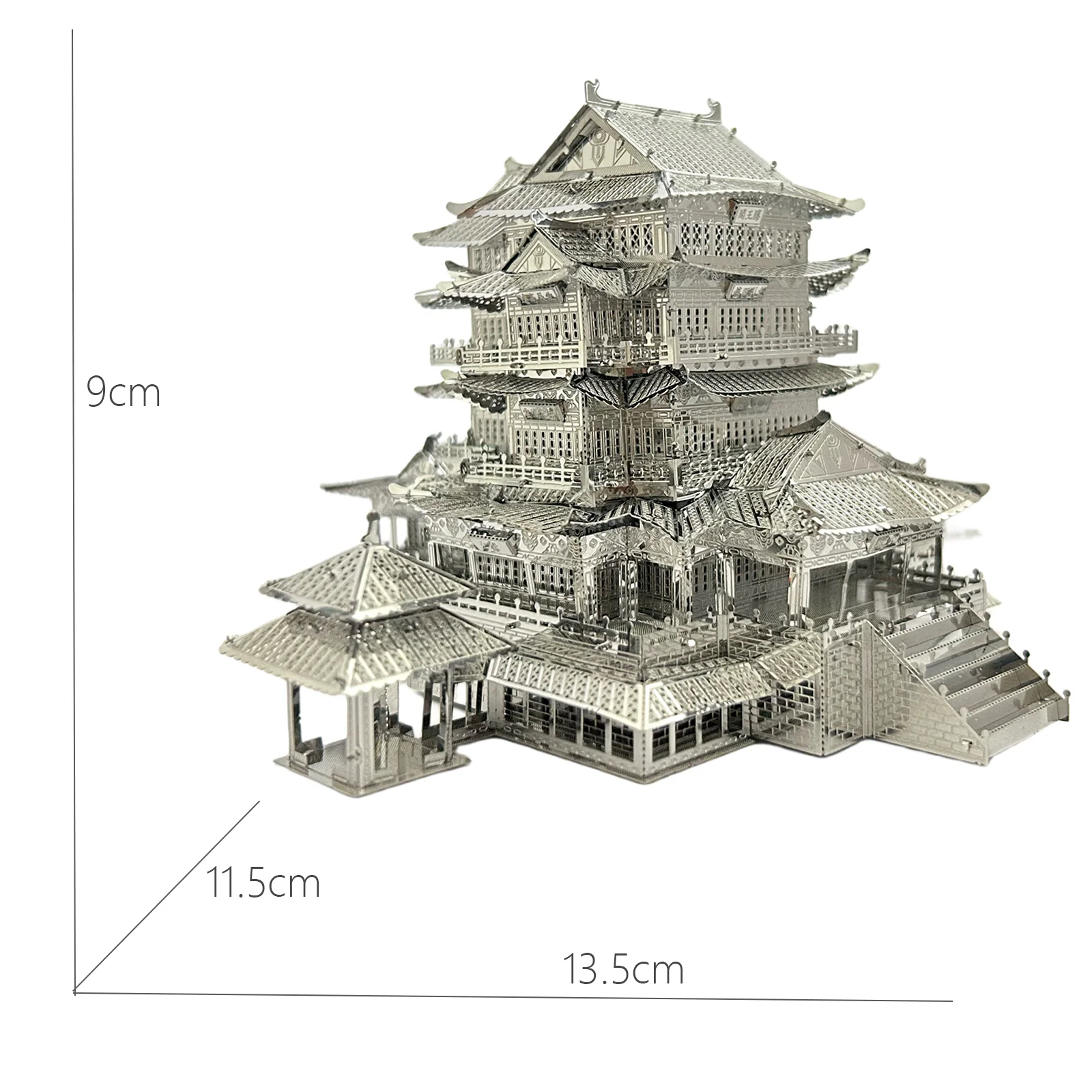 نماذج ألغاز معدنية ثلاثية الأبعاد، ألعاب تركيب مقطوعة بالليزر للأطفال