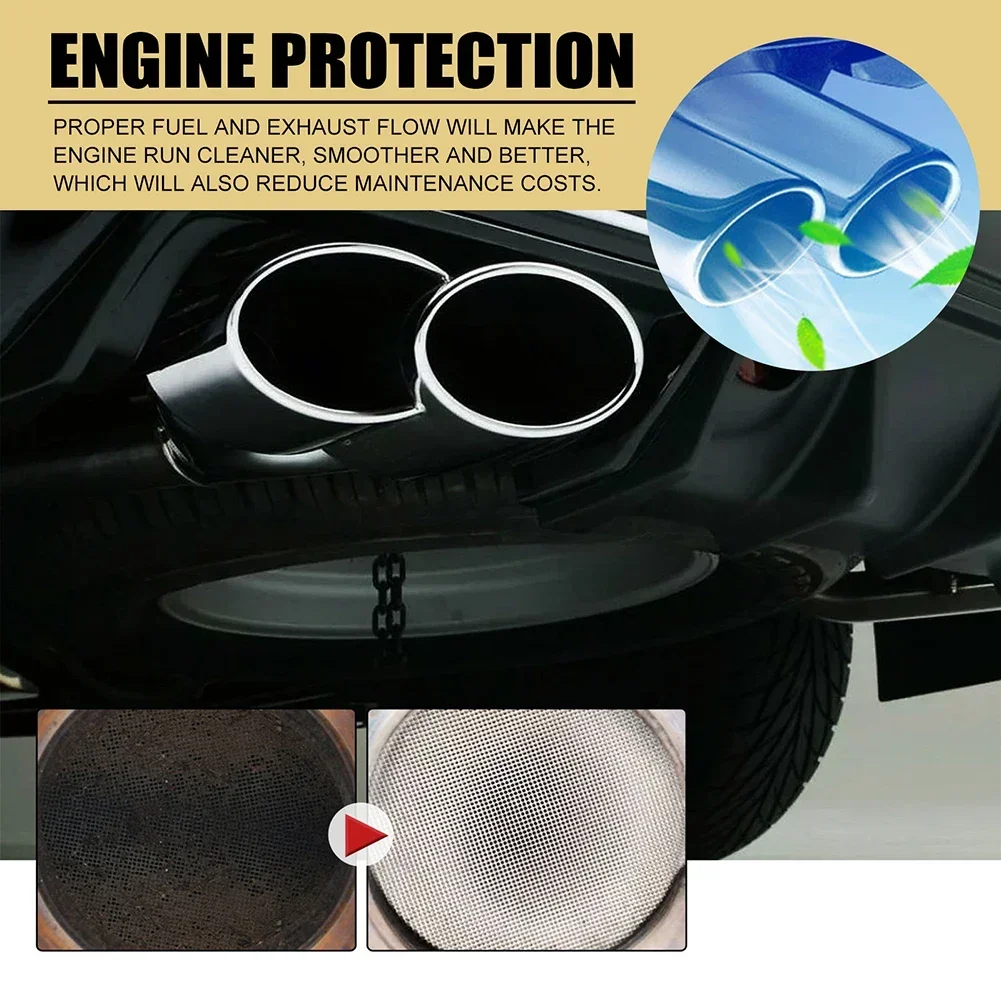 30ML Car Catalytic Converter Cleaner Deep Cleaning Multipurpose Engine Carbon Deposit Remove Automobile Cleaning Agent