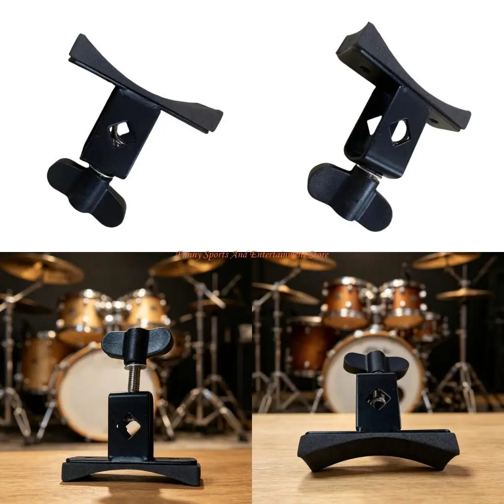 C4DE Friendly Drum Side Clamp Modern Drum Side Fixing Tool For Safe Hold And Reduced Resonance During Intense Performances