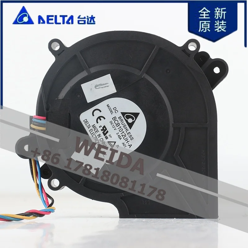 

Вентилятор охлаждения Delta BCB1012UH-A 5V 24V 48V DC 12V 3.45A AC EC 9725 для роботов-пылесосов, автомобильных турбонагнетателей, 97X87X25MM 9.7CM