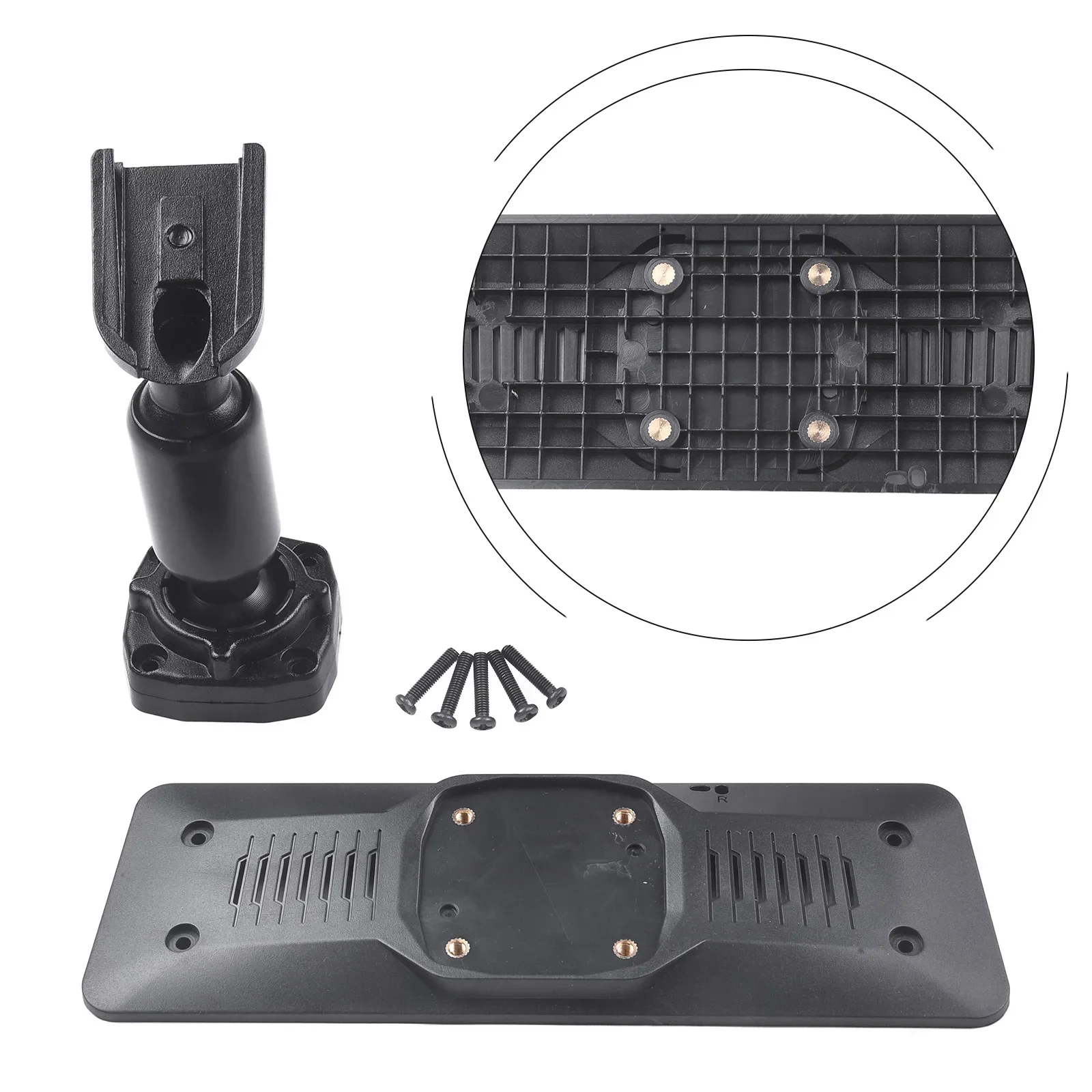 Aluminum Distance QC Test Facility Strap Interior Rear View Mirror Package Contents Models Changeable Mirror Bracket