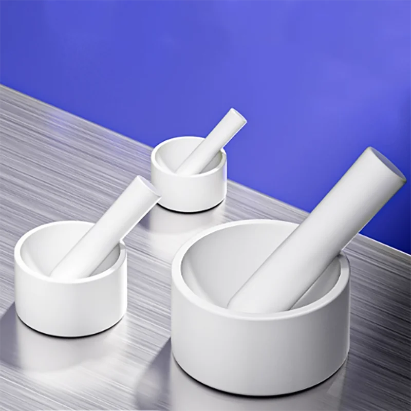 

Tetrafluoro mortar laboratory polytetrafluoroethylene bowl PTFE grinding bowl organic acid and alkali corrosion resistance