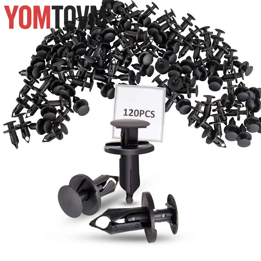 Fit For Various Car Models And Motorcycles 120 Plastic Rivets Stem 12mm / 0.47