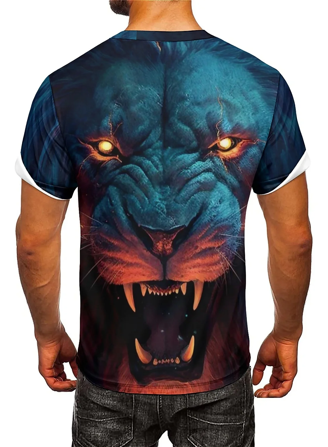Men's 3D Printed Short-sleeved T-shirts for Everyday Wear Are Soft and Comfortable, Featuring All-over Prints on Men's and Women