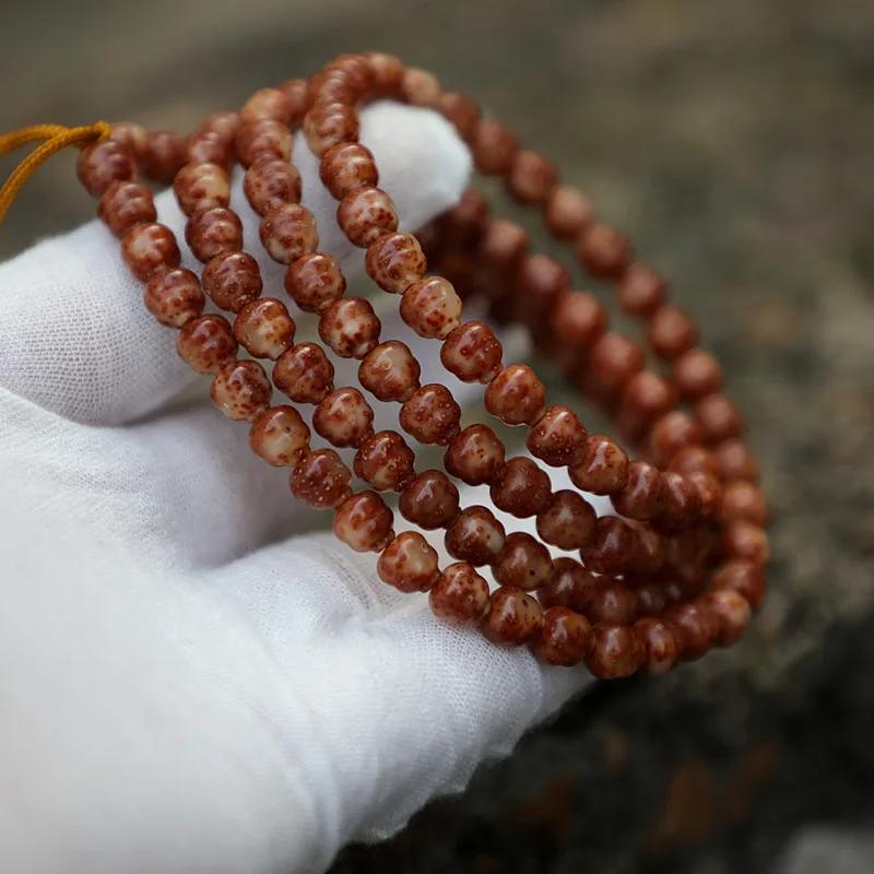 *Hainan Jade Seed Powder Moon Bodhi Bracelet