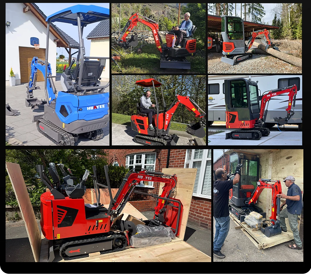 Schnelle Lieferung 1,2t Mini-Bagger, kundenspezifischer Großhandel, EPA Euro 5 Motor, kleiner Bagger, multifunktionaler Mini-Bagger, Preis – Detail 16