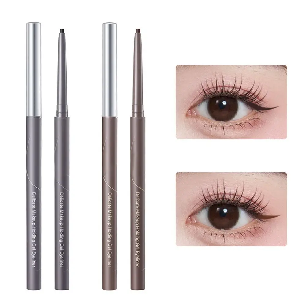 محدد عيون جل رفيع بألوان زاهية، محدد عيون جريء ومحدد مقاوم للماء طوال اليوم، محدد عيون مقاوم للتلطخ