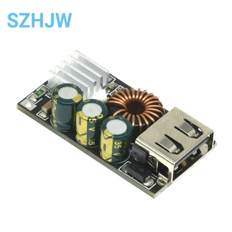 QC3.0 Fast Charger DC 5-32V 24W Step-down Module For Emergency Charging Of Mobile Phone For Apple Huawei MTK Samsung DIY 