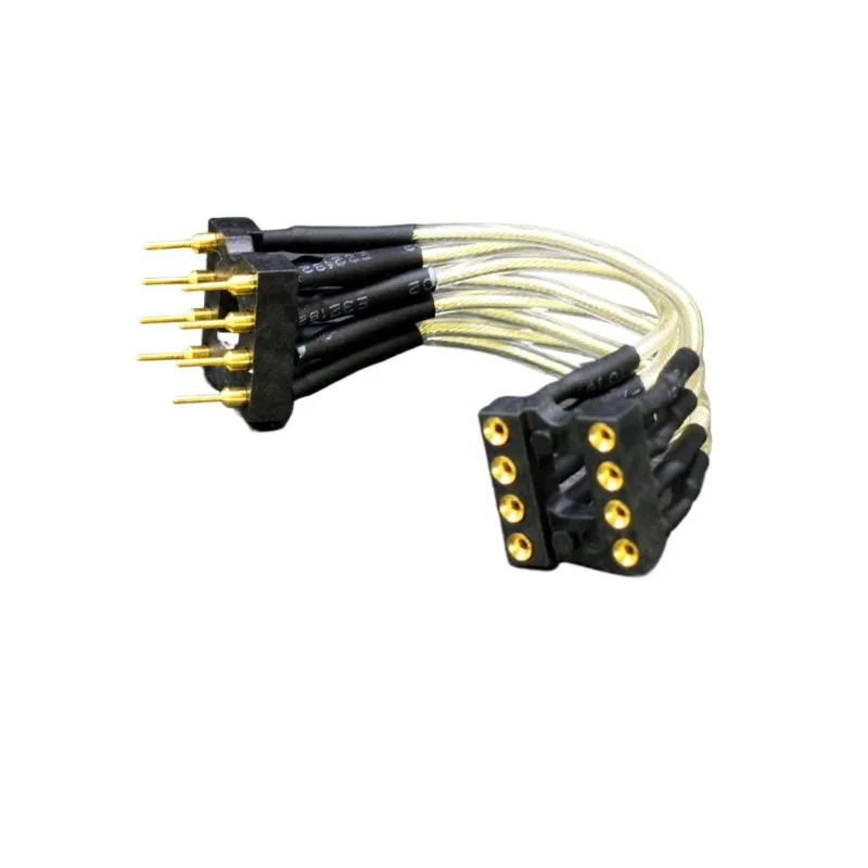 Top of the line eight foot extension cable, extended beryllium copper, American seat silver, gold-plated platinum gold