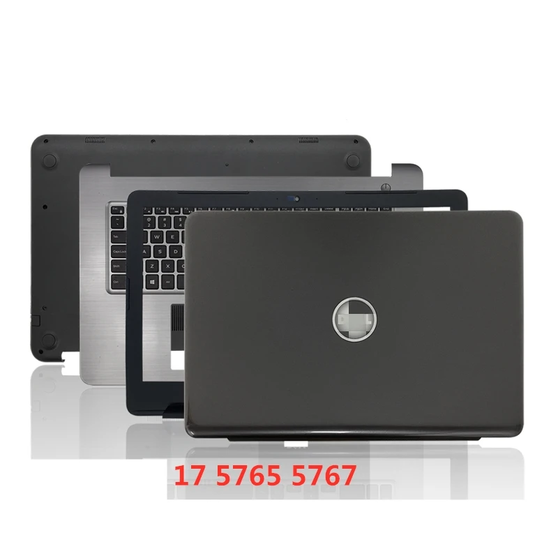 

Новый ноутбук для Dell Inspiron 17 5765 5767, задняя крышка ЖК-дисплея, верхний корпус/передняя панель/подставка для рук/нижняя нижняя крышка, чехол