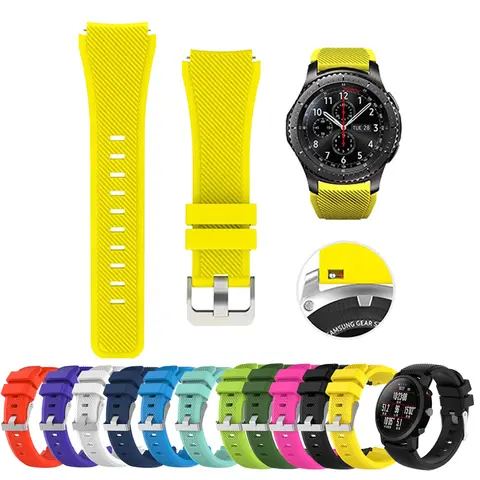 for Amazfit GTR 4 2e 3 Pro 47mm Correa 22mm Silicone Strap for Huami Amazfit CHEETAH Pro/BALANCE Bracelet Stratos 3 2/Pace Band
