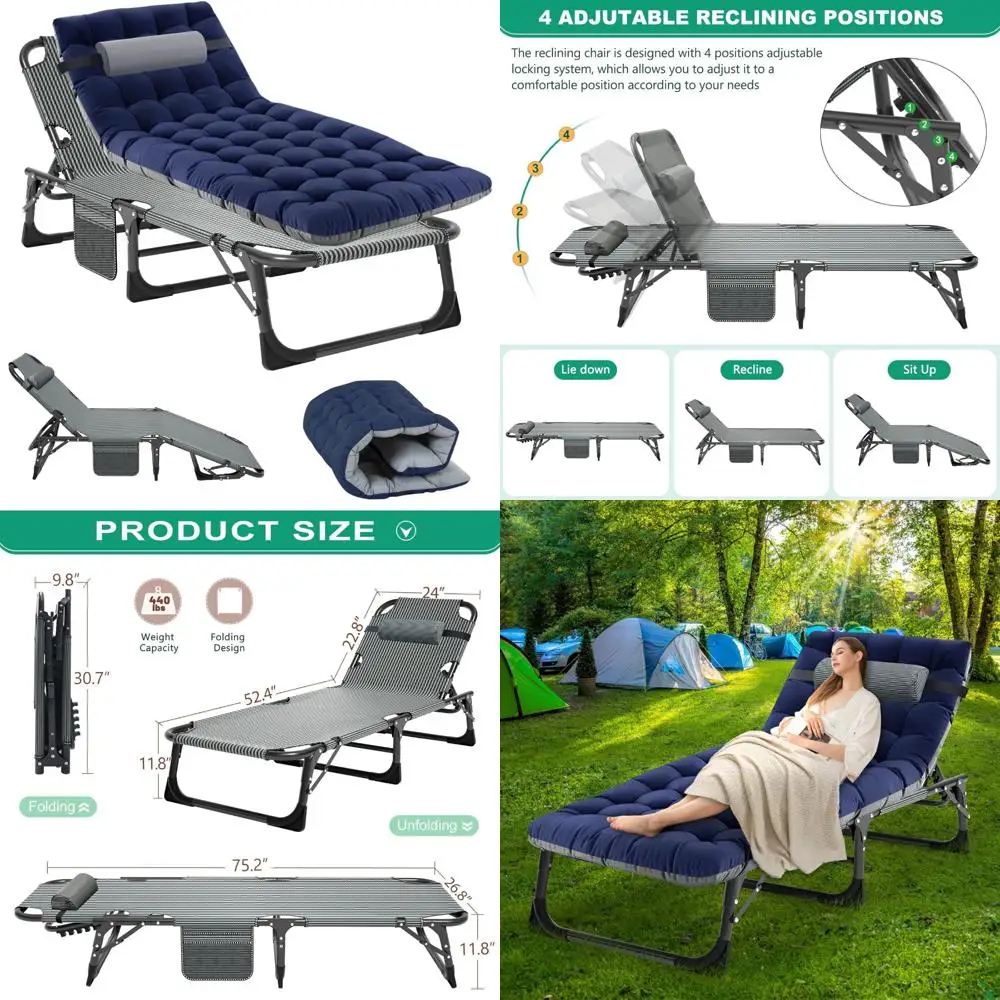 Folding Camping Cot… - image