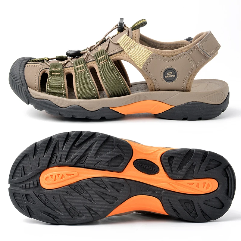 ใหม่Unisex Casual Beachรองเท้าแตะรองเท้าแตะกลางแจ้งฤดูร้อนปีนเขารองเท้าเดินป่าชายหาดTrekkingรองเท้าBreathableรองเท้า
