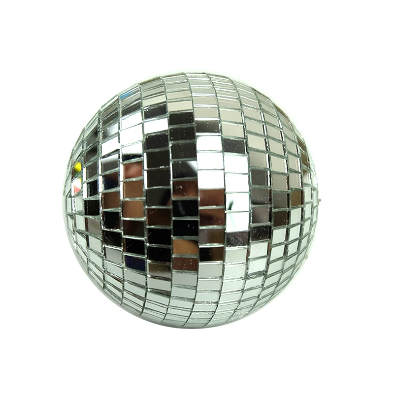 Spiegelbal 10/12/15/20Cm Reflecterende Decoratieve Bal Bar Disco Bal Bruiloft Glazen Bal Cake Huisdecoratie