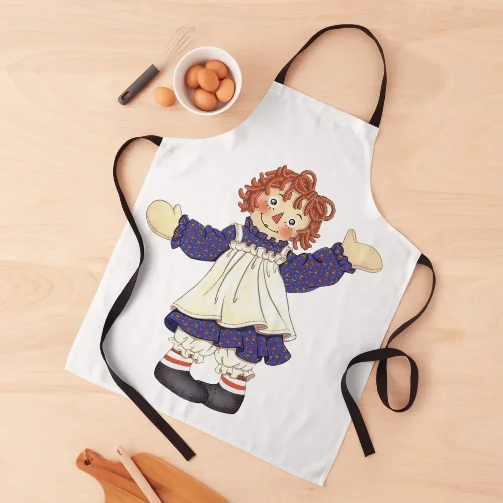 

Raggedy ann and raggedy andy Apron Kitchen Items For Home professional hairdresser Apron