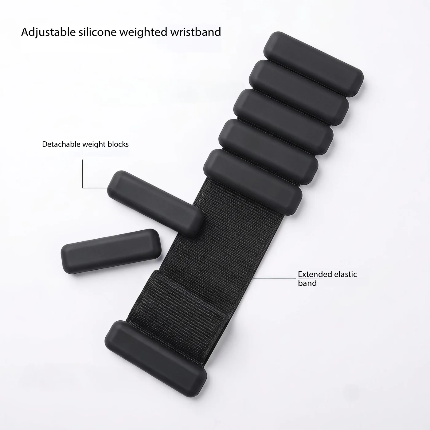 900g*2 Wearable Wrist Weight Bands,Adjustable Arm Hand Dumbbells for Women Beginners,Home Gym Strength Training FitnessEquipment